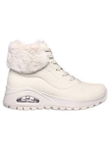 Skechers Damen Winterschuhe warm UNO RUGGED - FALL AIR in Weiß