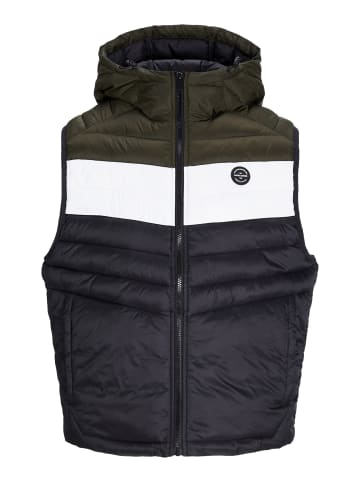 JACK & JONES Junior Steppweste 'Sprint' in mehrfarbig