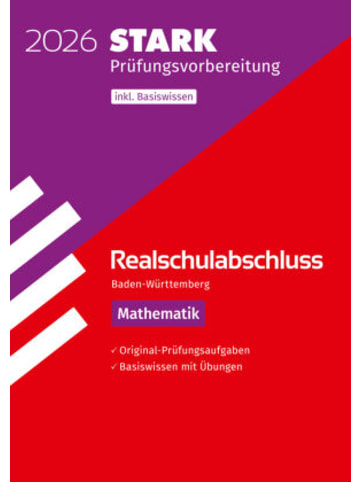 Stark Buch - STARK Mathematik - Realschulabschluss 2026 BW - Prüfungsvorbereitun