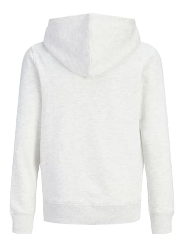 JACK & JONES Junior Kapuzenpullover in White Melange