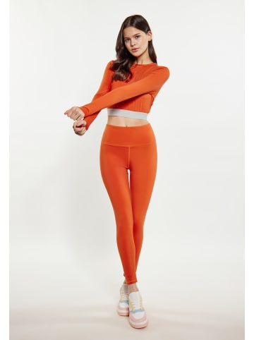 myMO ATHLSR Damen Longsleeve in Orange
