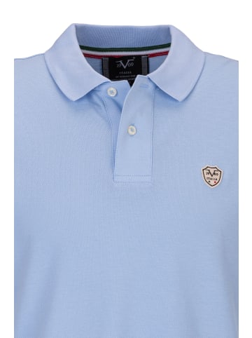 19V69 Italia by Versace Poloshirt Felt in blau