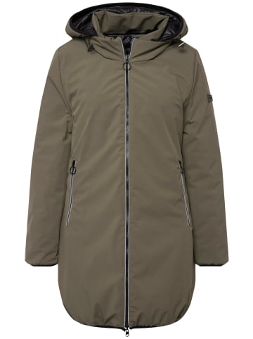 Ulla Popken Funktionsjacke in graugrün
