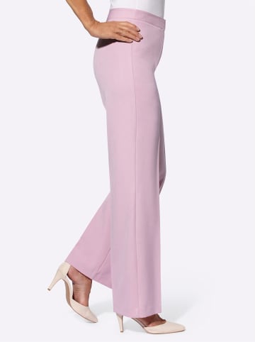 WITT WEIDEN Bügelfalten-Hose in rosé