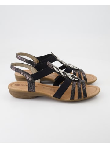 remonte Sandalen in Schwarz