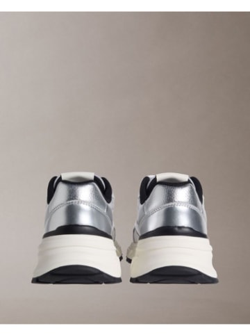 Calvin Klein Schuhe YW0YW02063 in Silver/Black/Bright White