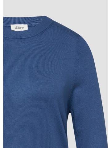 s.Oliver Strickpullover in 5527_royalblau