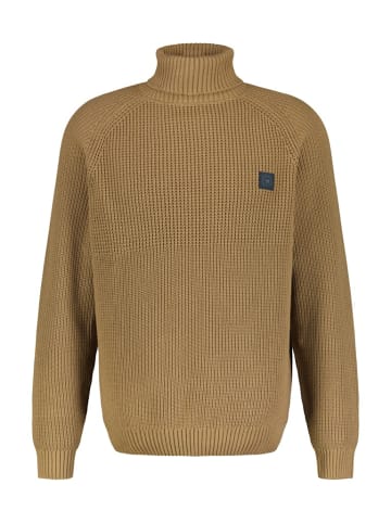 Lerros Rundhalspullover für Herren in beige
