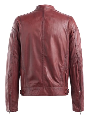 CBL Herren Lederjacke in cognac braun