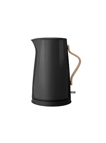 Stelton Wasserkocher Emma in Schwarz / BRaun