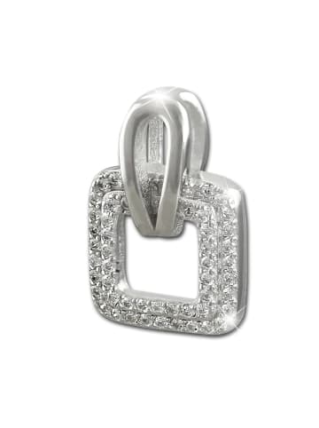 SilberDream Anhänger Silber 925 Sterling Silber Square Kettenanhänger