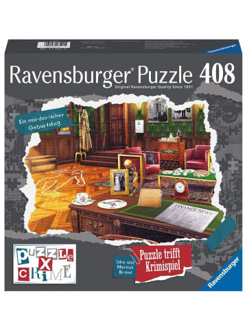 Ravensburger Ravensburger Puzzle 408 Teile Rätsel Ein mörderischer Geburtstag in bunt