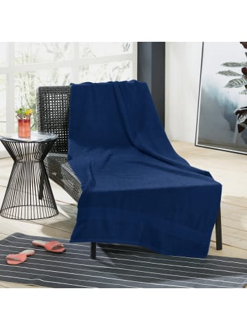 REDBEST Frottier Liegetuch Chicago in dunkelblau