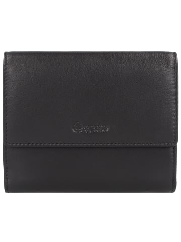 Esquire Viktoria Geldbörse RFID Leder 12 cm in schwarz