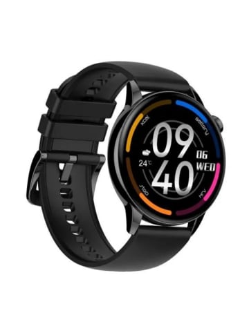 Maxcom Vanad Pro Maxcom Wellness Plus Smartwatch Schwarz in Schwarz