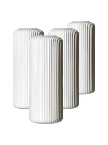 Ritzenhoff & Breker 4er Set Vasen Nora 24 cm in weiß