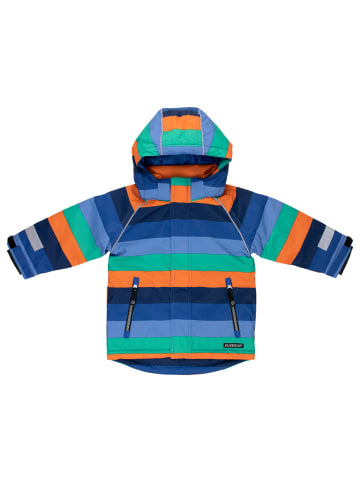 Villervalla Winterjacken Streifen in blau