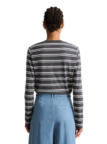 Marc O'Polo DENIM Gestreiftes Longsleeve regular in Dark Grey