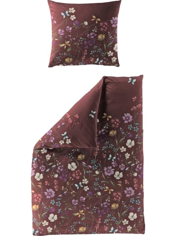 Bierbaum Mako-Satin Bettwäsche in rubin