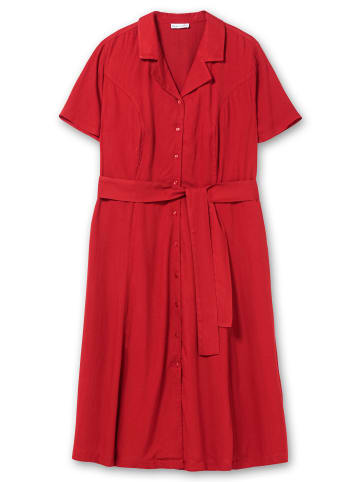 sheego by Joe Browns Hemdblusenkleid in rot