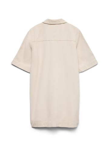 Vero Moda Jeanskleid in Ecru
