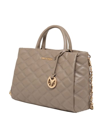 Carlo Colucci Schultertasche Fieg in Taupe