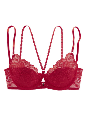 LASCANA Push-up-BH in rot