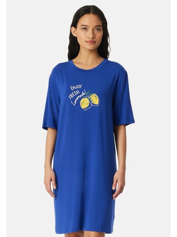 Schiesser Nachthemd Casual Fashion in Royal