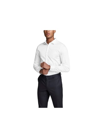 Jack & Jones Langarm Freizeithemd für Herren in weiß in weiß