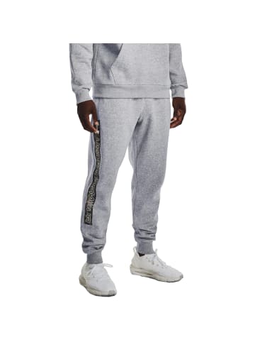 Under Armour Under Armour Rival Fleece Graphic Joggers in Grau