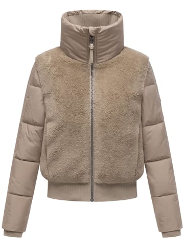Navahoo Fleecejacke Teddyzone 14 in Light Taupe