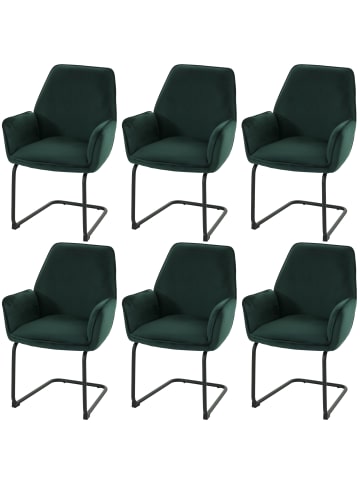 MCW 6er-Set Freischwinger G67, Grün