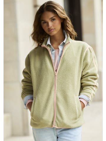 Buffalo Fleecejacke in grün