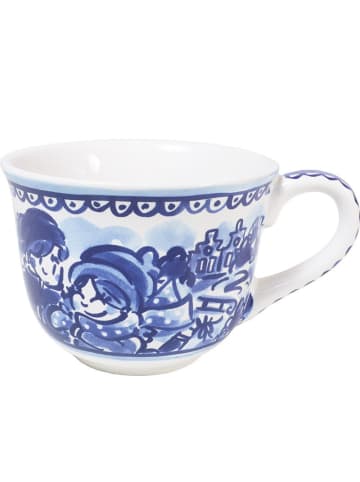 Blond Amsterdam Suppenschale Winter in Blau - 14cm