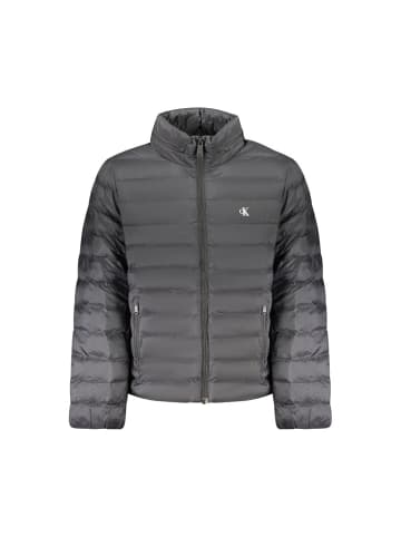 Schwarz Polyamid Herren Jacke