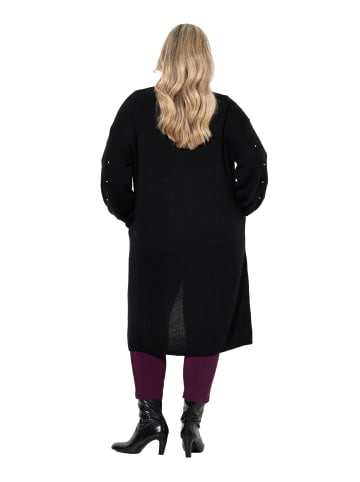 MIAMODA Cardigan in schwarz