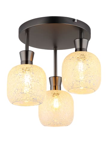 Globo lighting Deckenleuchte "BROKANA" in black