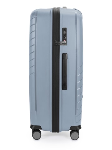 Hauptstadtkoffer TXL - Großer Check-In Koffer Trolley Aufgabegepäck TSA 119L in Iceblue