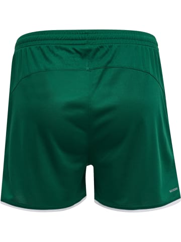 Hummel Hummel Poly Kurze Hose Hmlauthentic Multisport Damen Leichte Design Schnelltrocknend in EVERGREEN