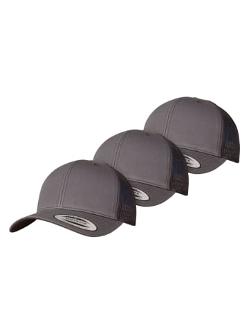  Flexfit  Flexfit Trucker in darkgrey+darkgrey+darkgrey