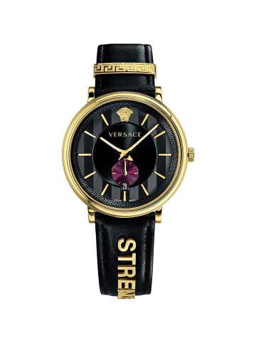 Versace Quarzuhr für Herren in gold