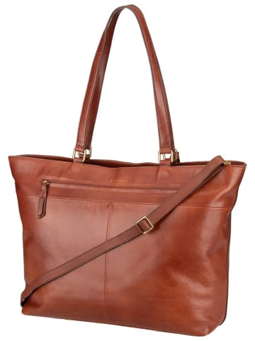 Burkely Shopper Fine Florence Wide 1001707 15.6" in Chestnut
