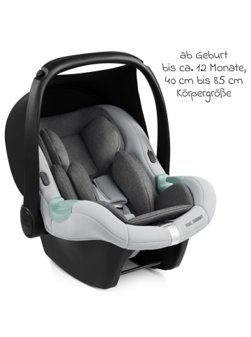 ABC-Design Babyschale Tulip i-Size ab Geburt - 15 Monate in grau