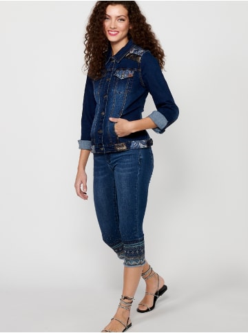 KOROSHI JEANSJACKE in blau