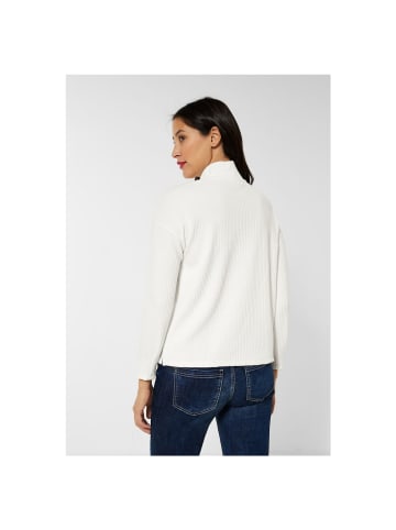 Street One Sweatshirt in off white