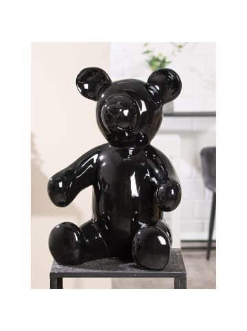 GILDE Figur Bär schwarz - (H) 45 cm
