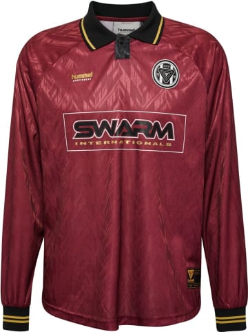 Hummel Longsleeve "Loose Bay Soccer Jersey Longsleeve" in Rot