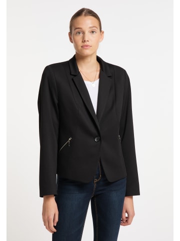 DreiMaster Damen Blazer in schwarz