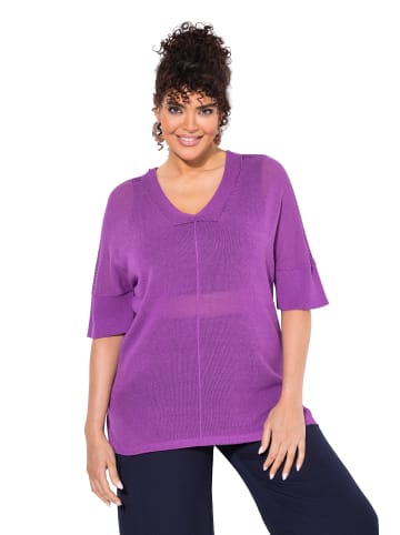 Ulla Popken Pullover in violett