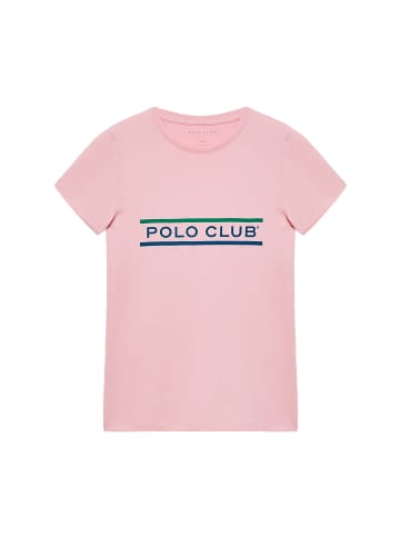 Polo Club T-Shirt in Rosa